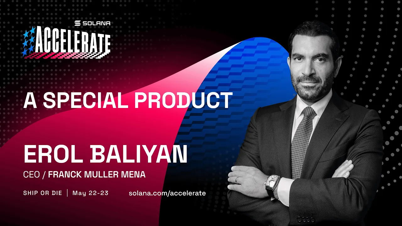 Ship or Die at Accelerate 2025: A Special Product (Erol Baliyan - Franck Muller)