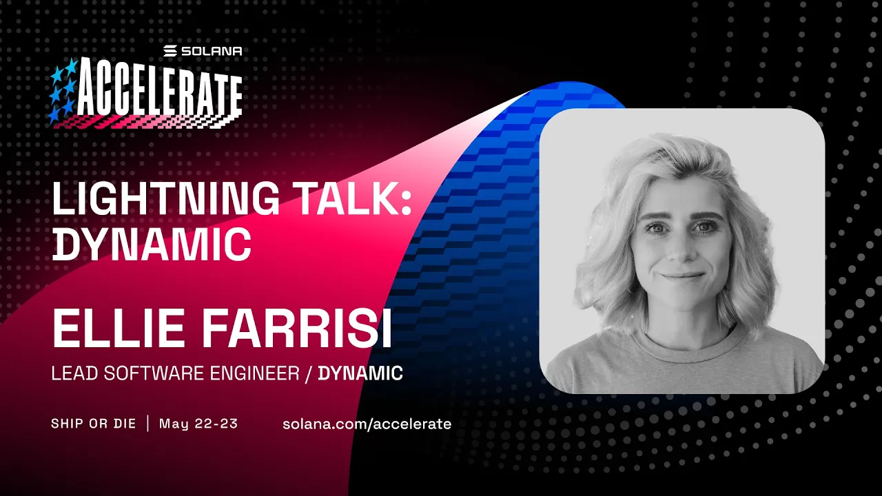 Ship or Die at Accelerate 2025: Lightning Talk: Dynamic (Ellie Farrisi - Dynamic)