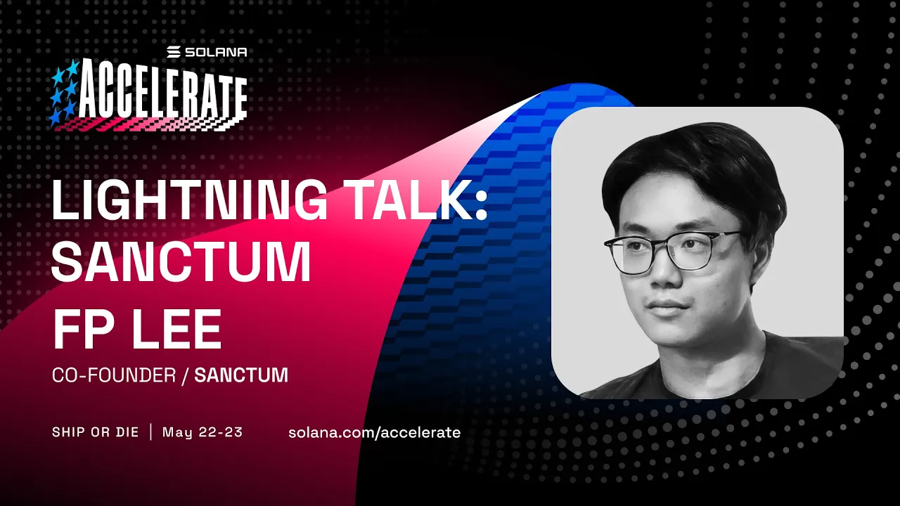 Ship or Die at Accelerate 2025: Lightning Talk: Sanctum